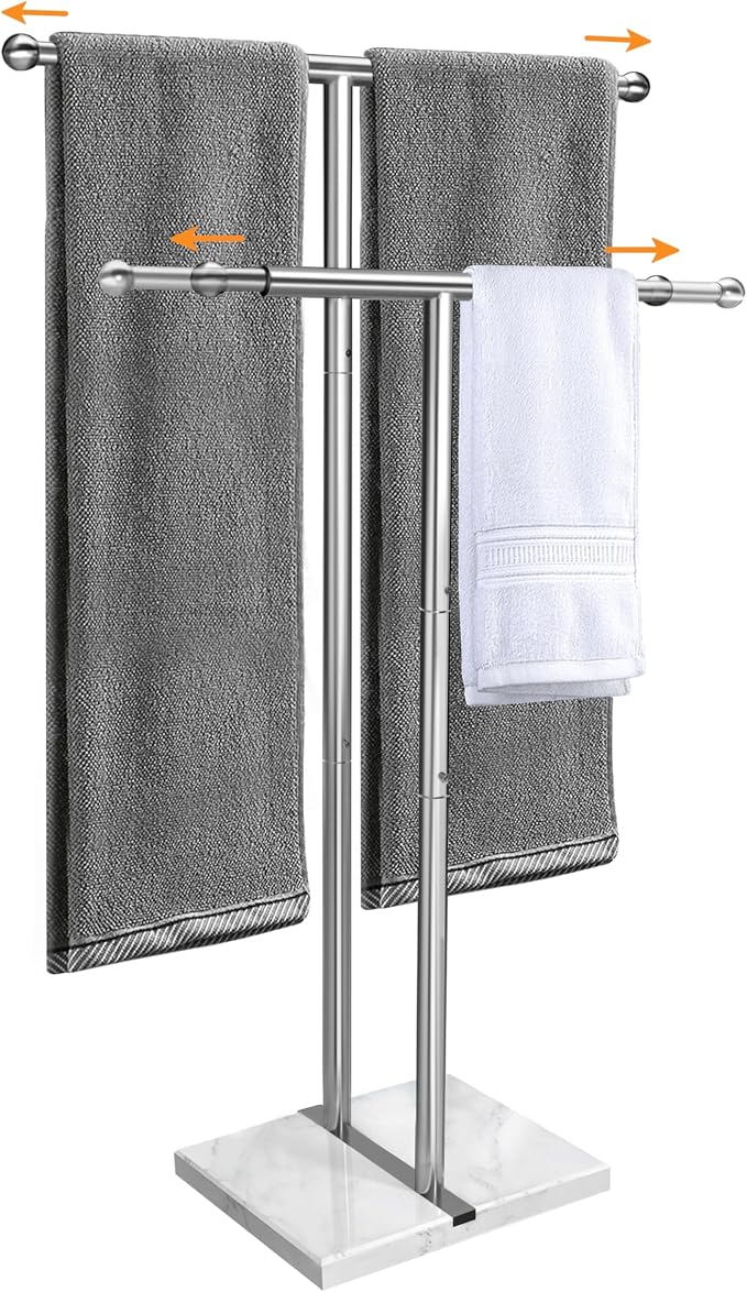 Kayfia 40" Standing Towel Rack by Kayfia