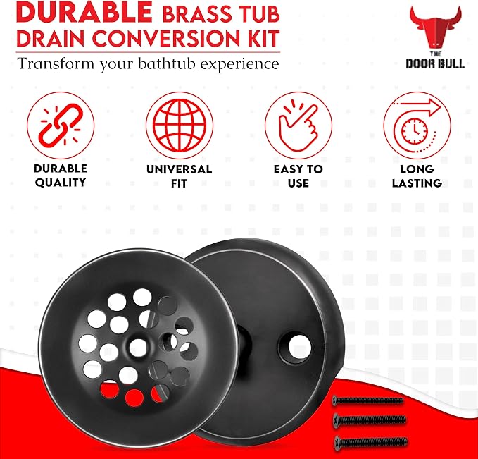 Trip Lever Bathtub Drain Kit - Image 2