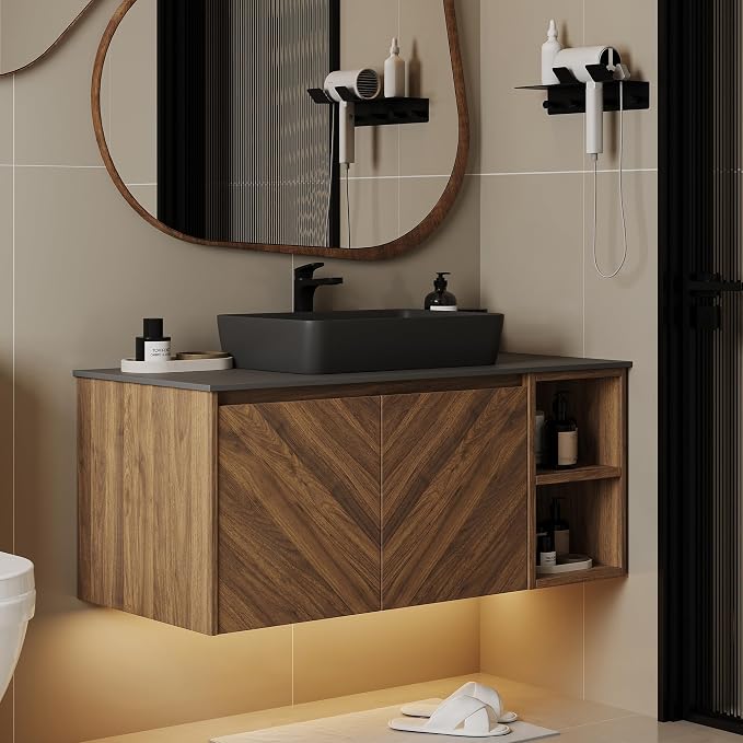 36'' Floating Vanity Bathroom, Single Bathroom Vanity by VAFONFURNITURE