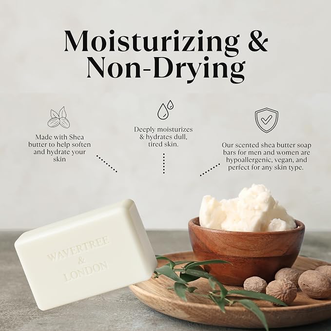 Wavertree & London Born To Drive Scented Natural Soap Bars, 7oz Moisturizing - Image 3