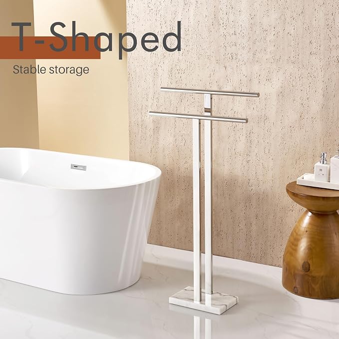 KOKOSIRI Floor Stand Towel Rack - Image 3