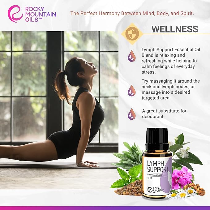 Rocky Mountain Oils Lymph Support Essential Oil Blend - Image 4
