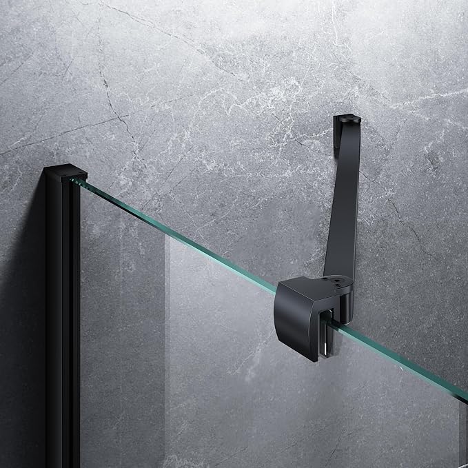 Frameless Shower Door Support Bar, Stainless Steel Wall-to-Glass Support Arm to by Unknown