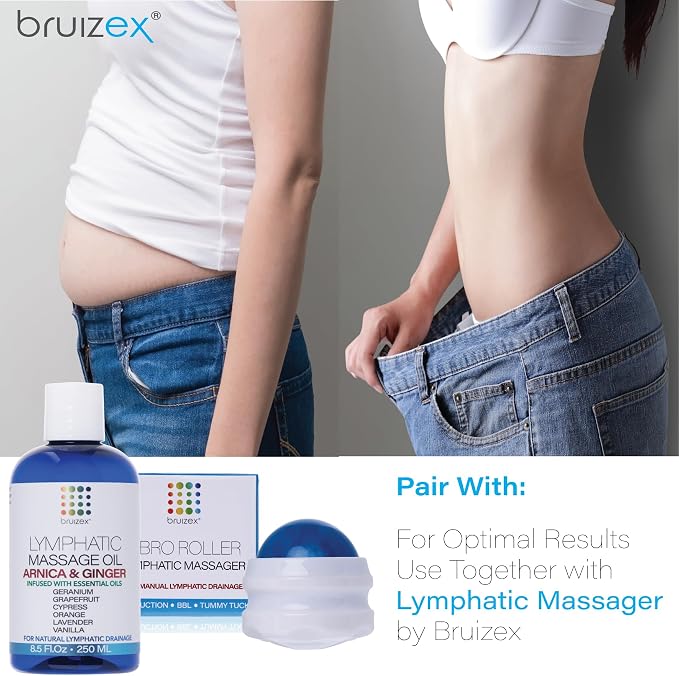 Lymphatic Drainage Massage Ginger Oil - Image 9