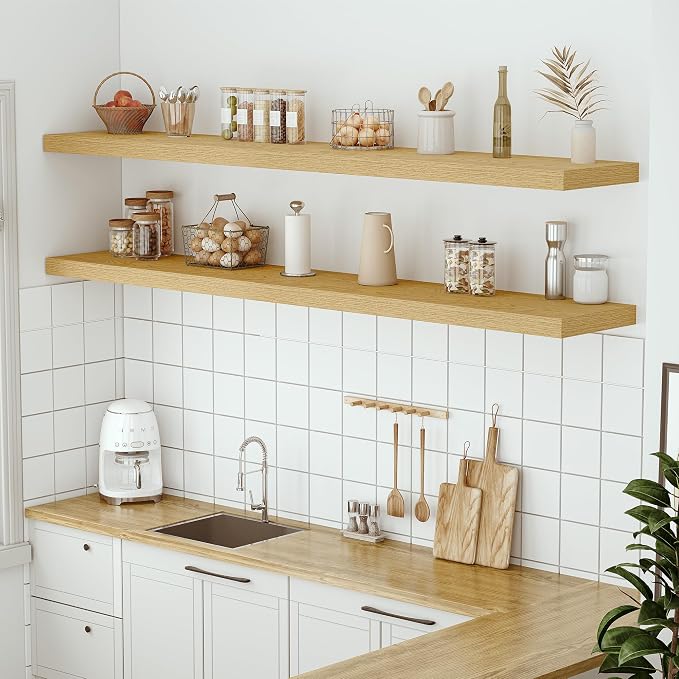 Vivelove 12" Deep Floating Shelves - Image 6