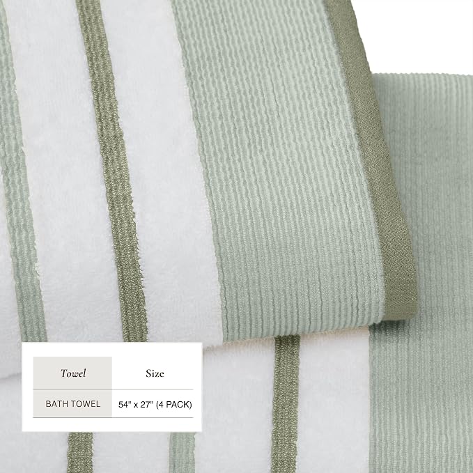 Great Bay Home Decorative Bath Towel Set - Image 5