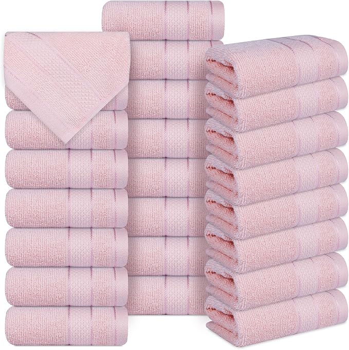 Casa Lino Face Towels & Body Wash Cloths by CASALINO