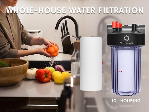Airthereal Whole House Water Filter Housing, Pre-Filtration System - Image 7