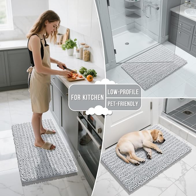 Yimobra Bathroom Rugs Sets 2 Piece - Image 6