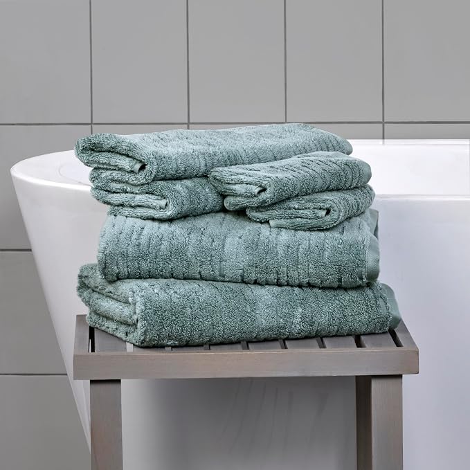 SKL Home CloudSoft Cotton Luxury 6 Pc Towel Set - Image 5