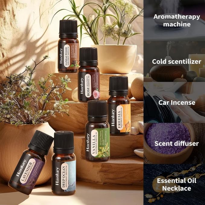 6 Pcs Fragrance Essential Oils Set - Image 2