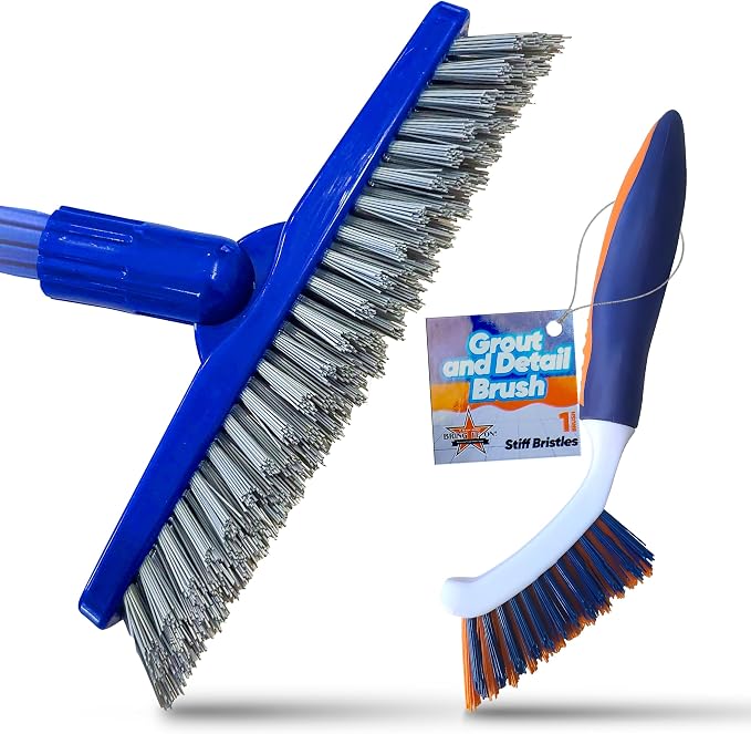 Bring It On Grout Cleaning Brush Crevice Cleaning Brush by BringItOnCleaner
