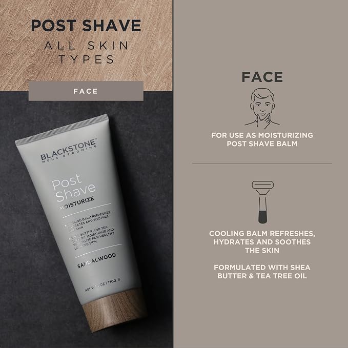 Blackstone Men's Grooming Post Shave Moisturizer - Image 4