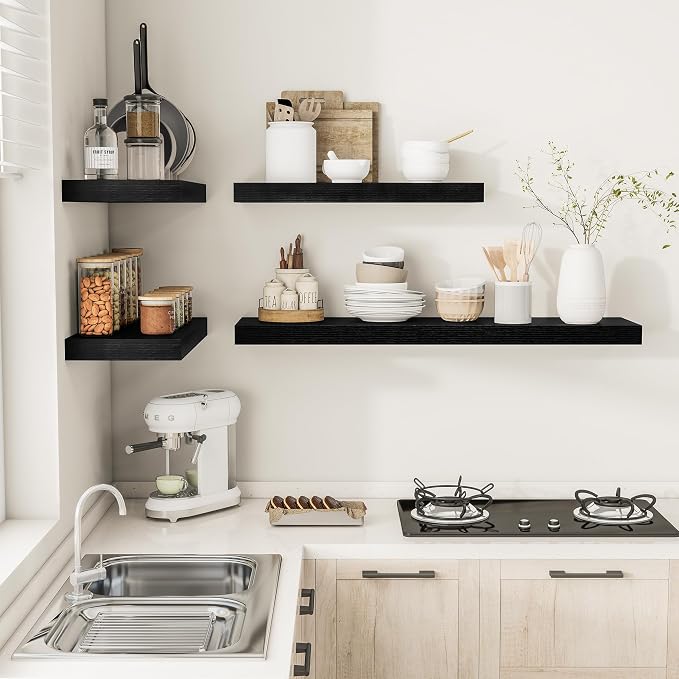 Vivelove 2" Thick Floating Shelves - Image 6