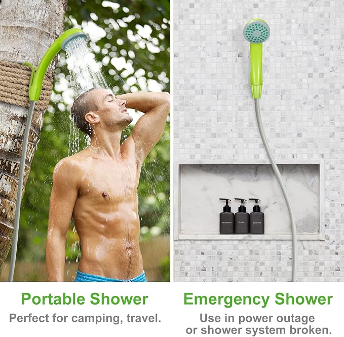 KEDSUM Portable Shower, Portable Camp Shower Pump - Image 5