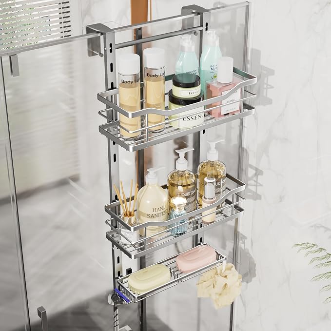 SWTYMIKI Over the Door Shower Caddy by SwtyMiki-TidyHomeSweetLife