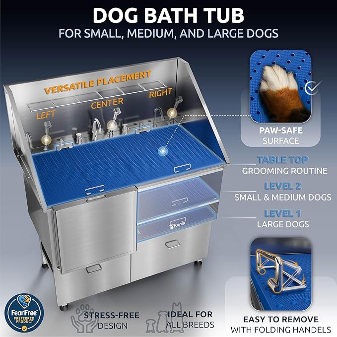 KANIS Professional Dog Washing Station - Image 6