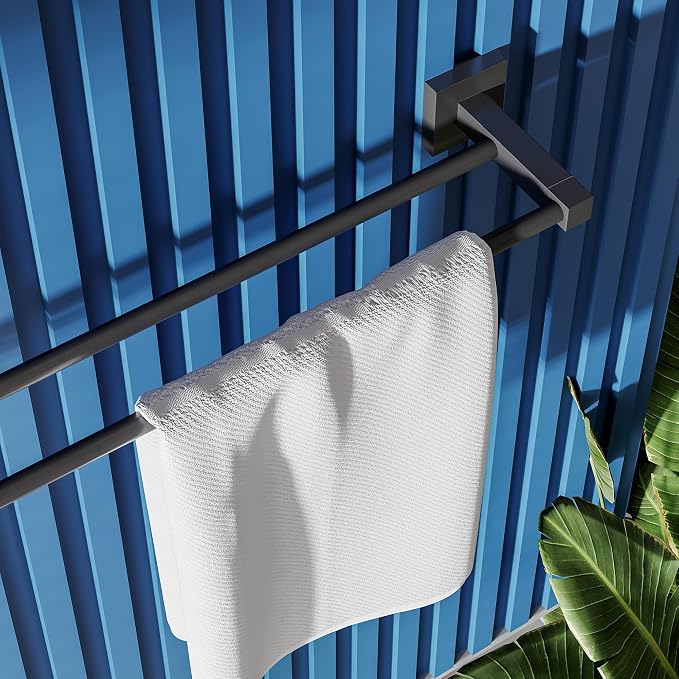 RUACQ Double Towel Bar, 24 Inch Bath Towel Rack - Image 3