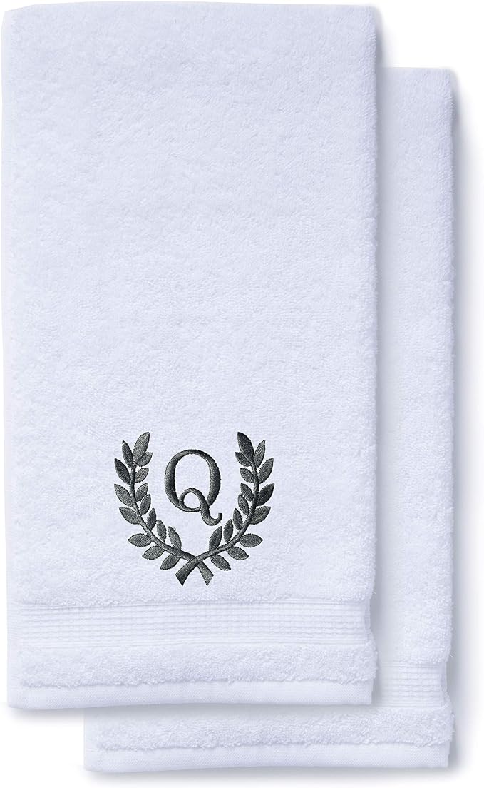 Decorative and Monogrammed Hand Towels by Turquaz