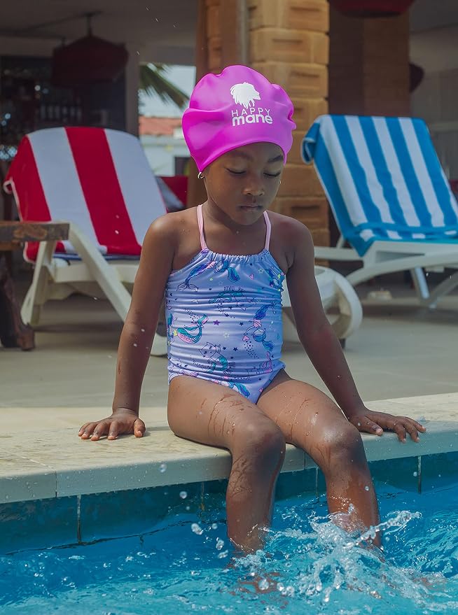 Silicone Swim Cap for Braids and Dreadlocks - Image 9