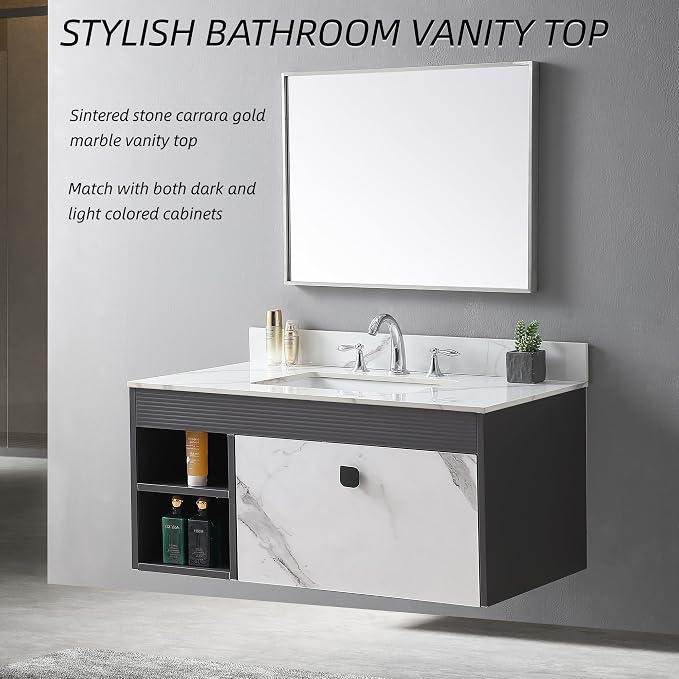 Montary 43"x 22" Bathroom Vanity Top - Image 5
