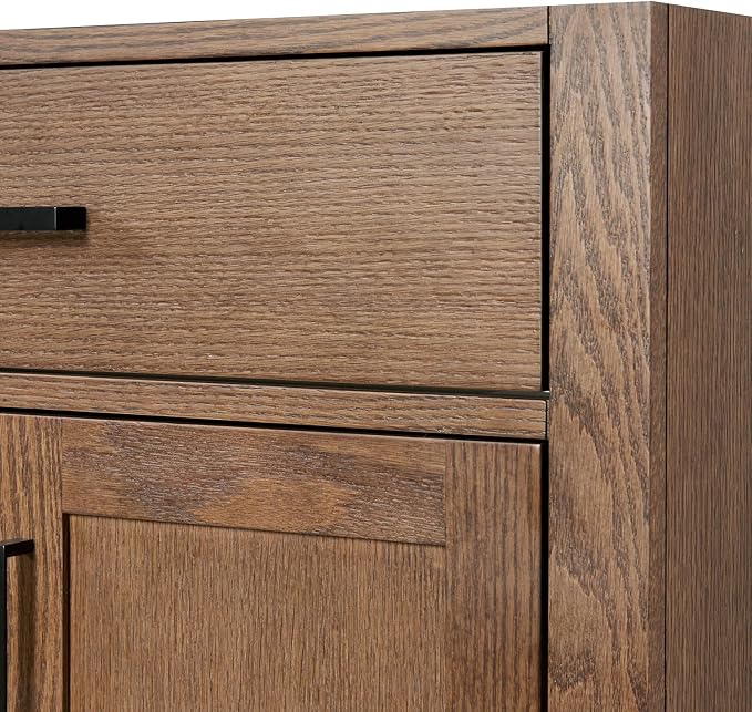 ARIEL Hepburn 72 Inch Double Rectangle Sink Bathroom Vanity - Image 9