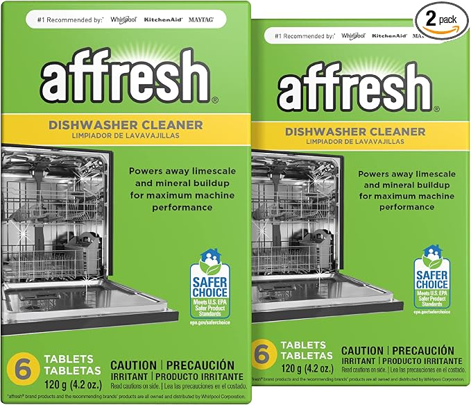 Affresh Dishwasher Cleaner, Helps Power Away Odor Causing Bacteria, Mineral by affresh%C2%AEappliancecare