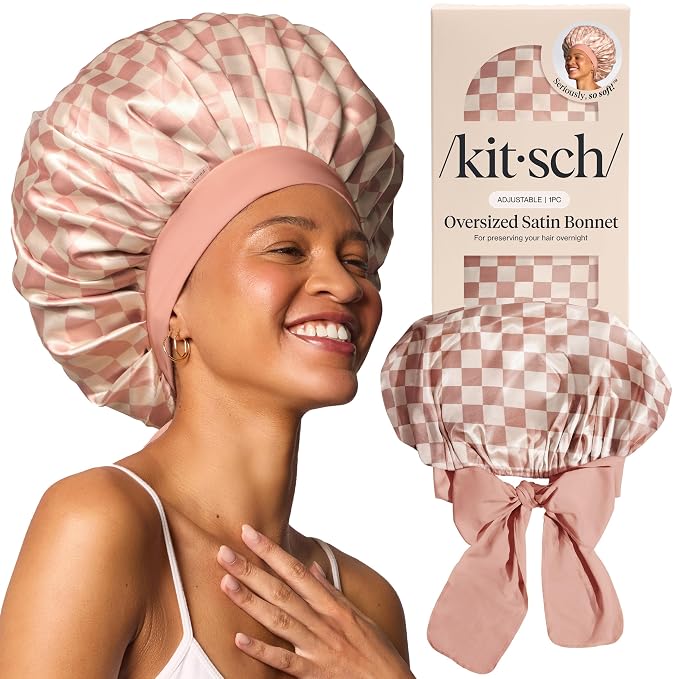 Kitsch XL Satin Bonnet for Sleeping by Kitsch