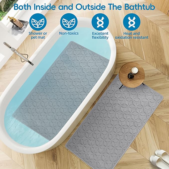 WRISIN Bathtub Mat Non Slip - Image 4