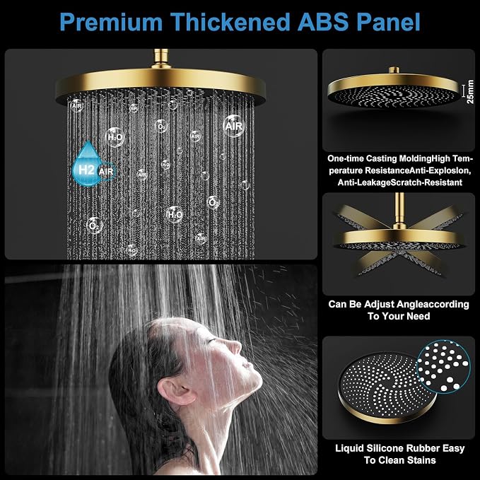 Shower System Brass Thermostatic Shower Faucet Set - Image 6