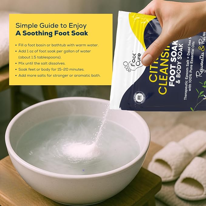 FOOT CURE Citrus Detox Foot Soak - Image 7