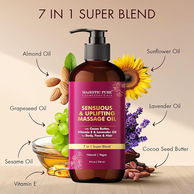 MAJESTIC PURE Cocoa Massage Oil - Image 4