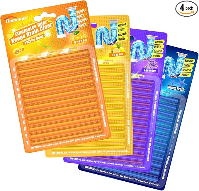 Drain Sticks Drain Cleaner Sticks Drains Cleaner Disposal Stick Enzyme by Hommate