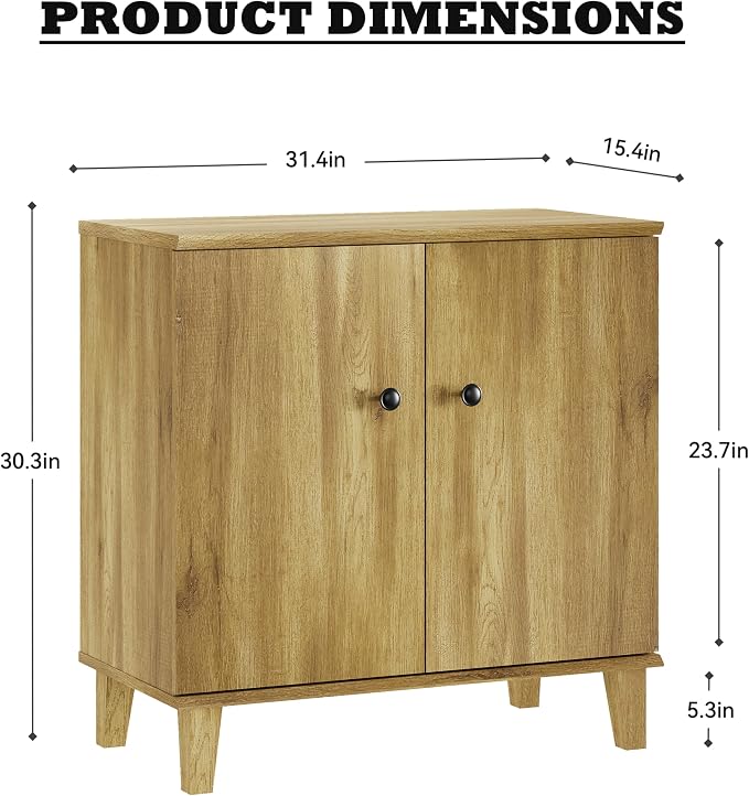 Modern Storage Cabinet 3 in 1 Buffet Storage - Image 2