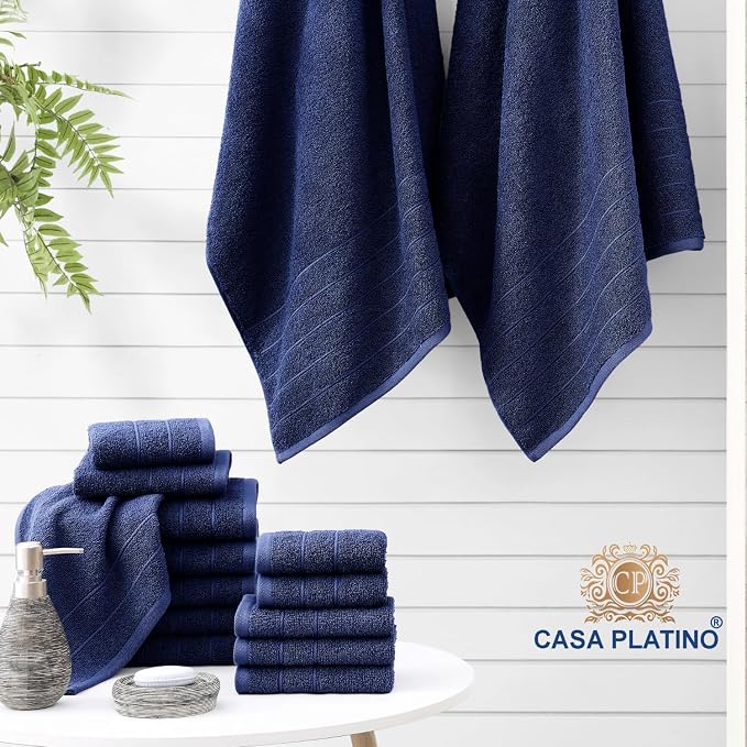 Casa Platino 100% Mercerized Cotton Towels - Image 3