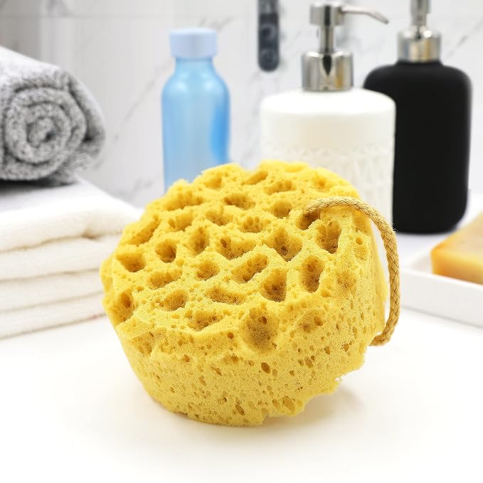 myHomeBody Bath Sponge, Foam Loofah, Body Scrubber - Image 7