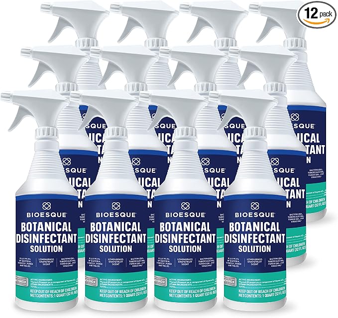 Bioesque Botanical Disinfectant Solution, Heavy Duty Broad-Spectrum Disinfectant by Bioesque