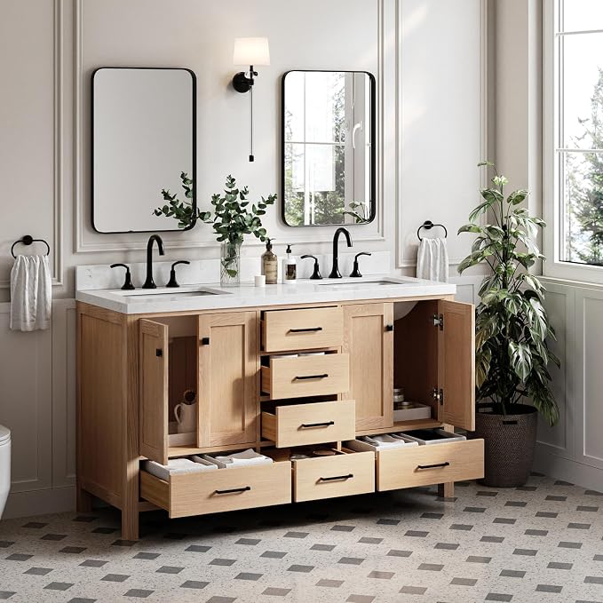 ARIEL 60'' Bathroom Vanity - Image 3