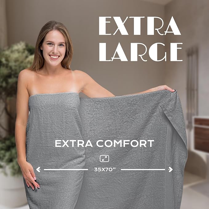 Luxury Soft Bath Sheet Towels Set - Image 4