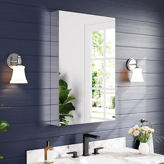 Medicine Cabinet 24" x 36", Bathroom Medicine Cabinet by ElevateYourBathroom