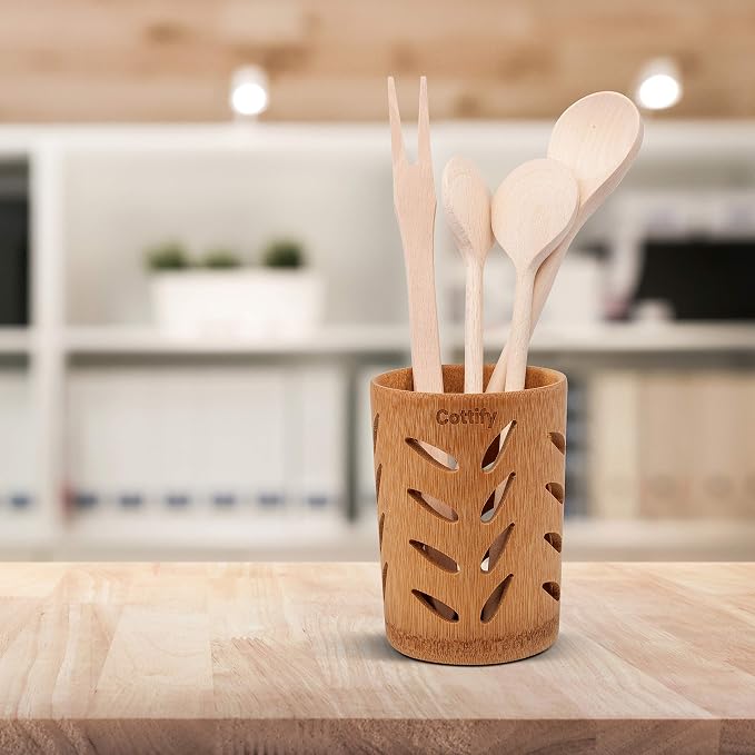 2-Pack of Eco-Friendly Bamboo Toothbrush Holders - Image 6