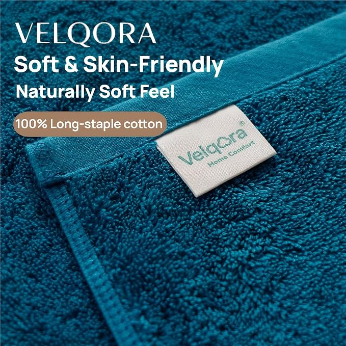 Cotton Bath Towel – Large 30x60 Inches, Thick & Absorbent Towel - Image 2