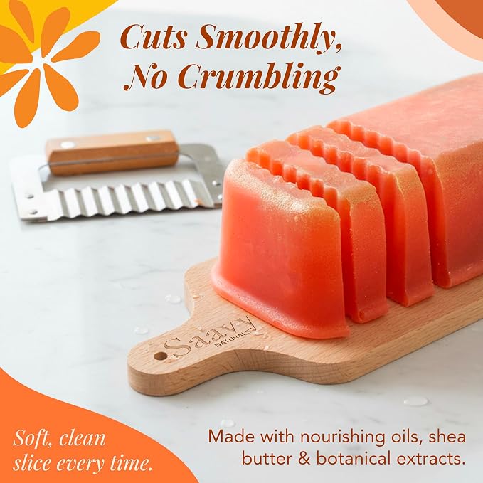 Saavy Naturals Soap Bar Mango Papaya - Image 4