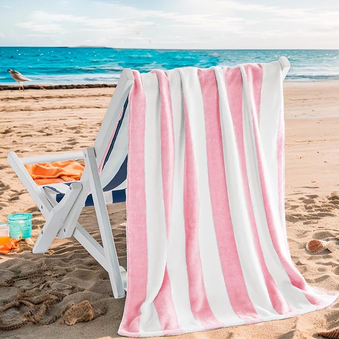Touchat Beach Towel Oversized, Super Absorbent Sand Free Thick Microfiber Beach - Image 9