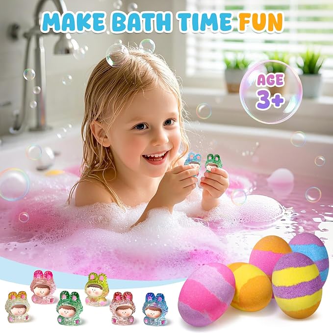 Bath Bombs with Toys Inside, Christmas Stocking Stuffers - Image 3