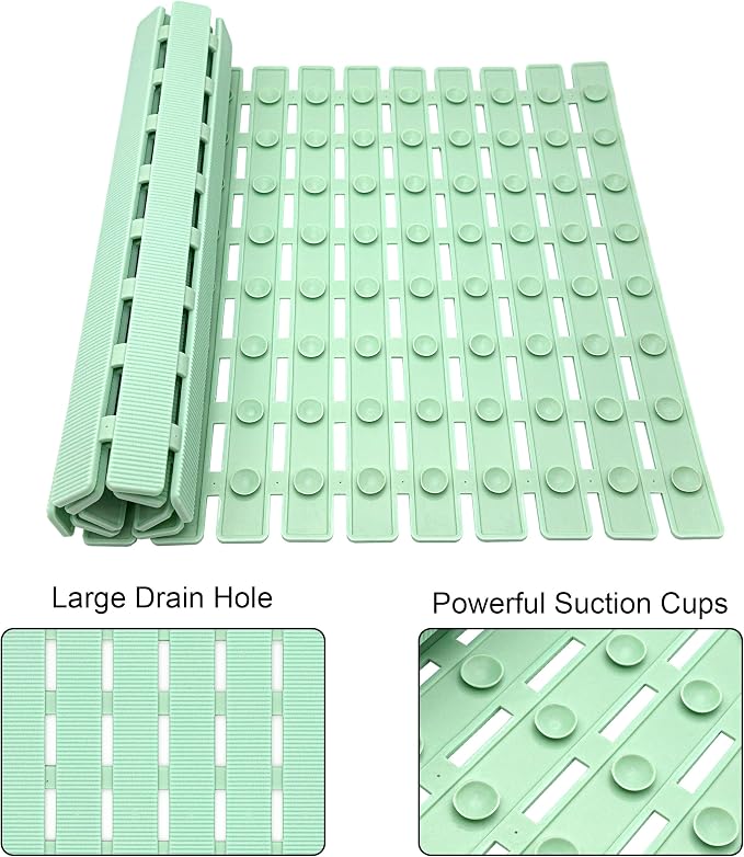 MBOSS Bath Tub Shower Mat Non Slip Bathtub Mats - Image 2