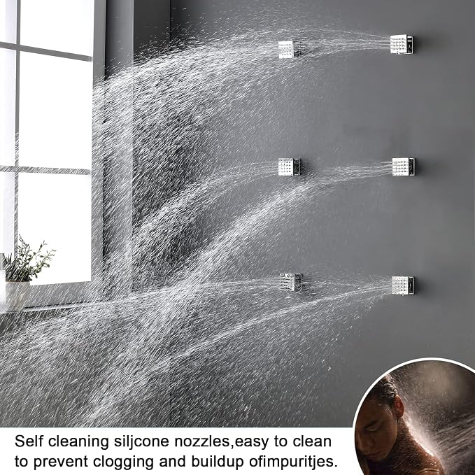 Shower System 16X26 inch Ceiling Mounted Shower Faucet Set - Image 8