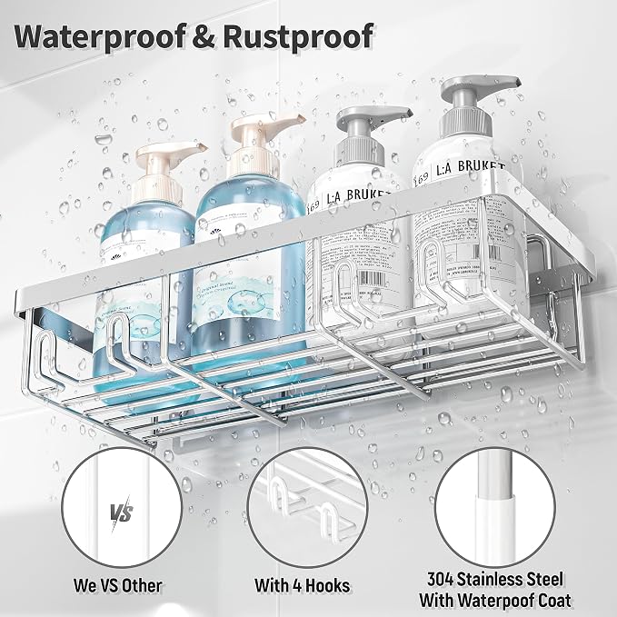 10 Pack Shower Caddy Organizer Rack Shelf - Image 5