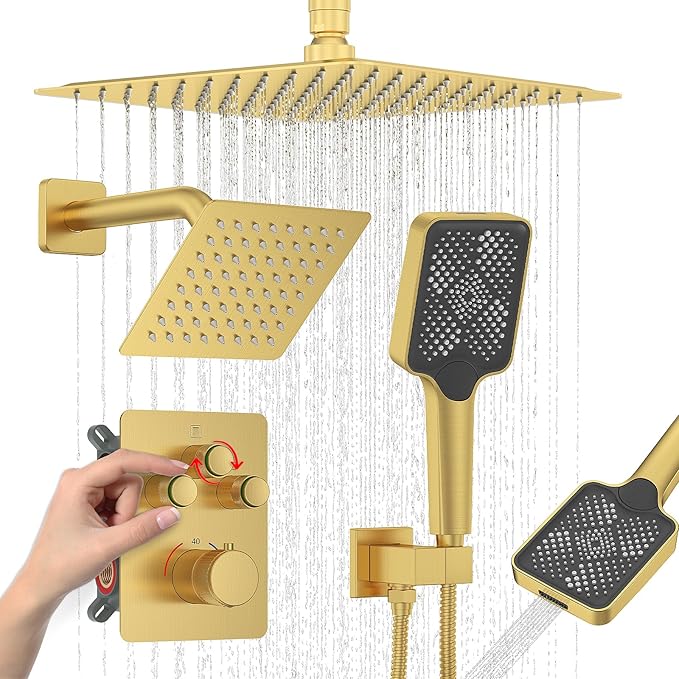 Iriber Thermostatic Shower System by Iriber