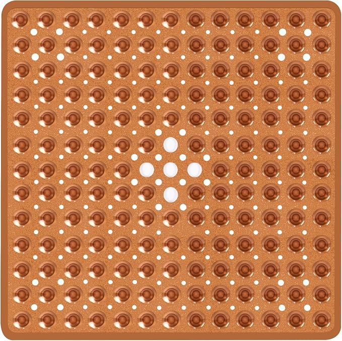 Square Shower Bathtub Mat Non Slip by NaolotureHome